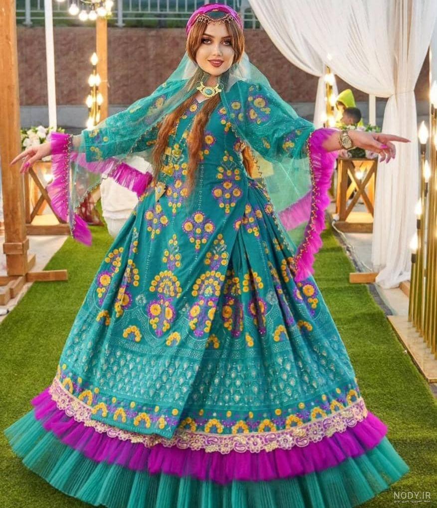  عکس مادر با لباس محلی ایران