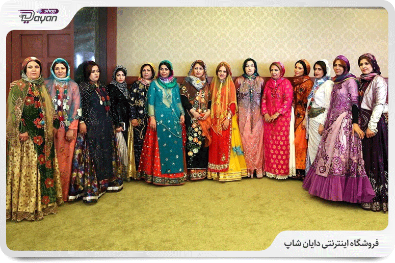  عکس مادر با لباس محلی ایران