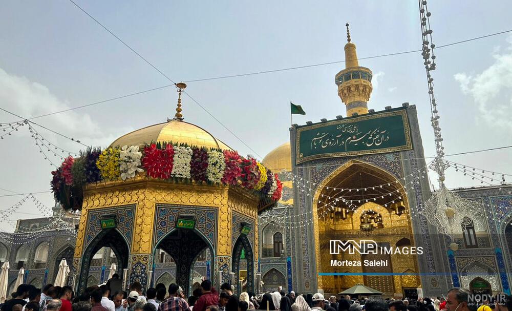 تصاویری از ضریح امام رضا علیه السلام