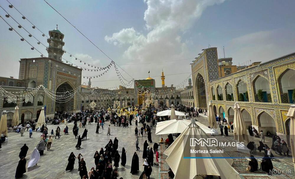 عکس از ضریح حرم امام رضا