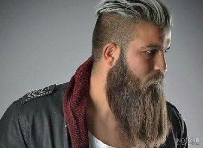 عکس با ریش بلند
