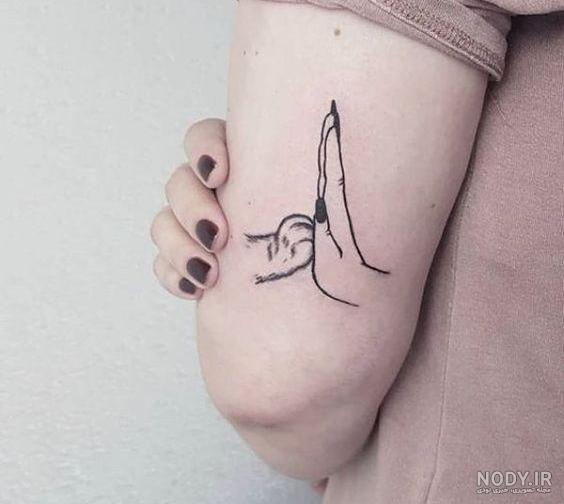 عکس های تاتو روی دست