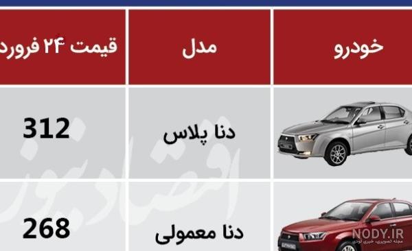 عکس دنا قیمت