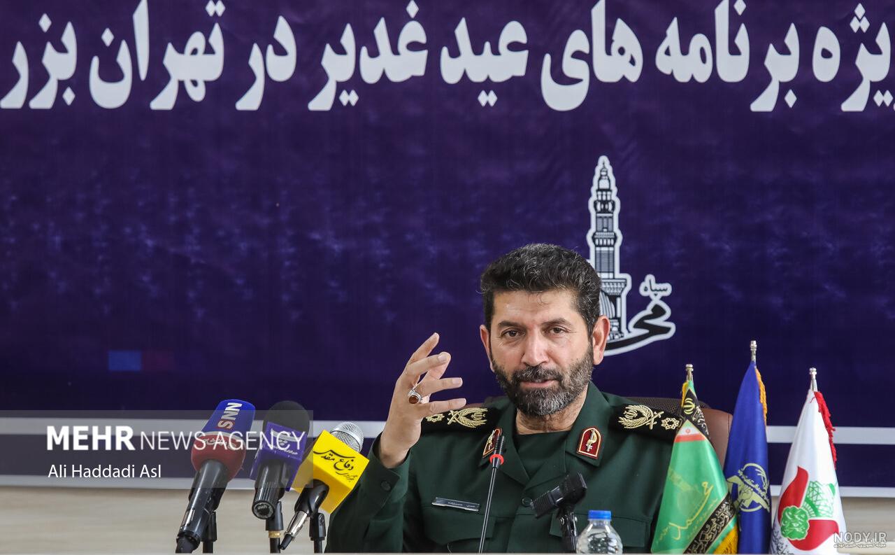 عکس/ دیدار سردار سلامی با خانواده شهید علی‌وردی