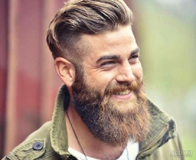 عکس ریش بلند سایه دار