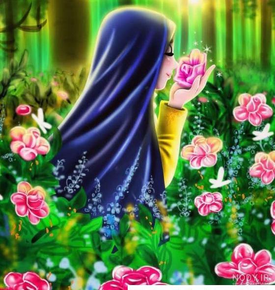عکس پروفایل دخترانه فانتزی با حجاب