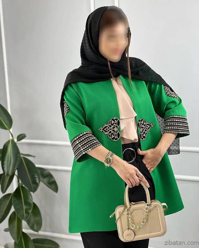 مدل مانتو سنتی جلو بسته امسال + مانتو سنتی جدید و کوتاه