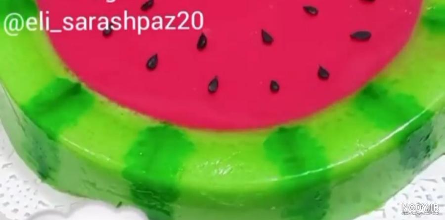 ژله شب یلدا هندوانه و عکس های انواع مدل درست کردن آن