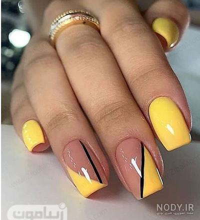 کاشت ناخن یاسمین(صادقیه فردوس) on Instagram: “💗کاشت ساده و ژلیش و طراحی ...
