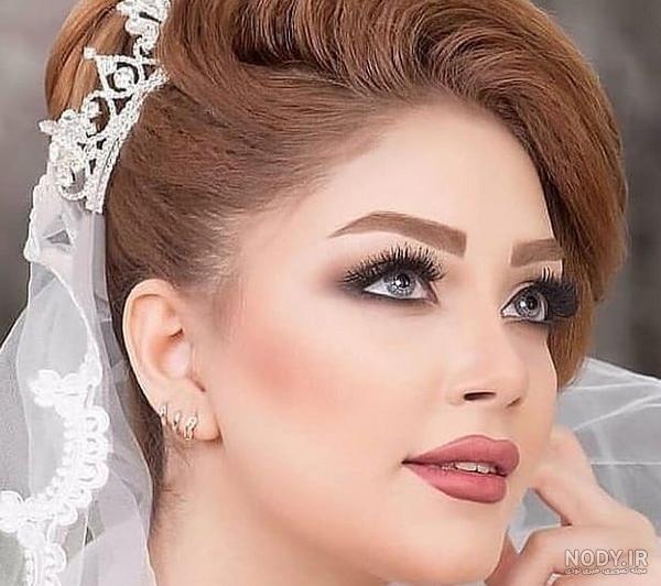 آرایش اعضای صورت در آرایش خلیجی | Bridal eye makeup, Gorgeous wedding ...