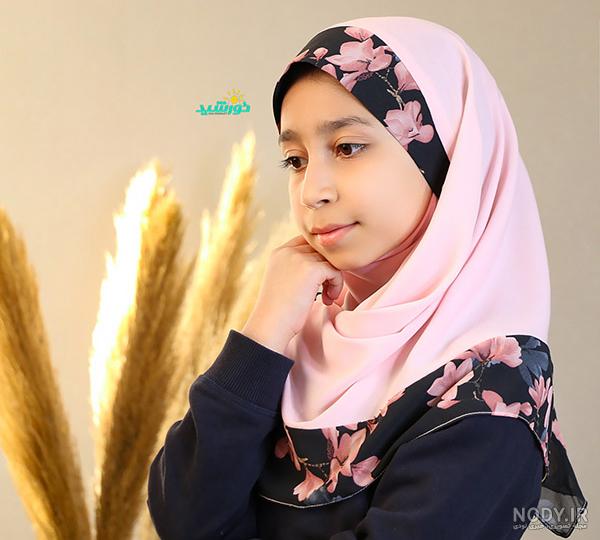 آموزش دوخت مقنعه طرح لبنانی