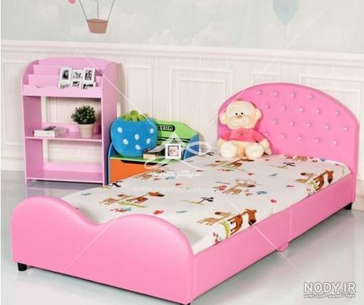 عکس تخت خواب دخترانه صورتی عکس تخت خواب دخترانه صورتی
