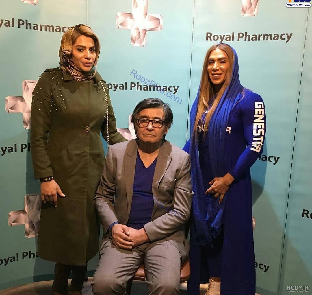 عکس رضا رویگری و همسرانش