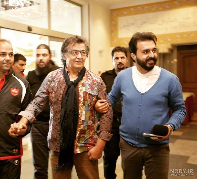 عکس رضا رویگری و همسرش وفرزندش
