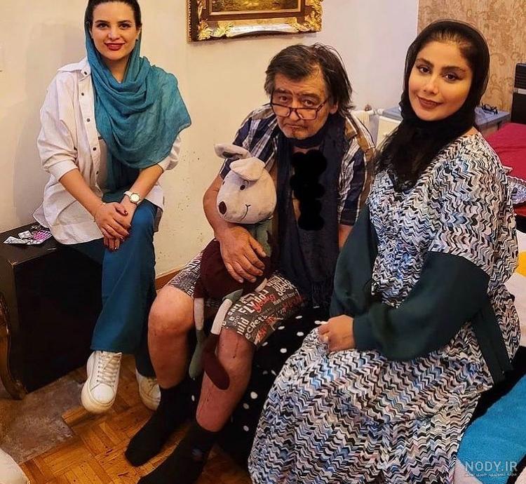 عکس رضا رویگری در کنار همسر بازیگرش