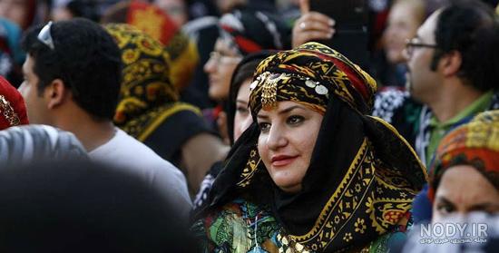 عکس روسری زنانه نخی عکس روسری زنانه نخی