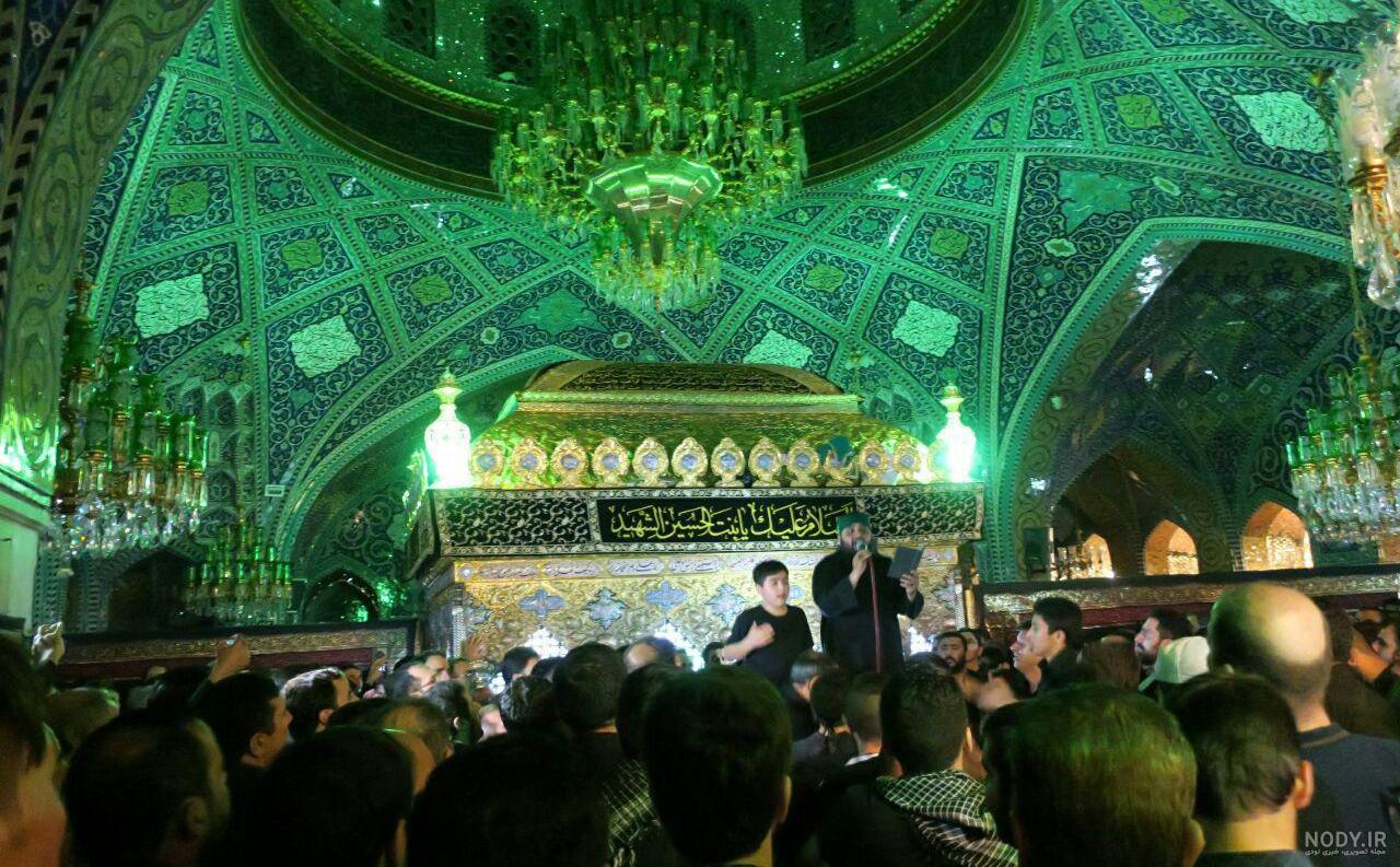 عکس شب حرم امام رضا