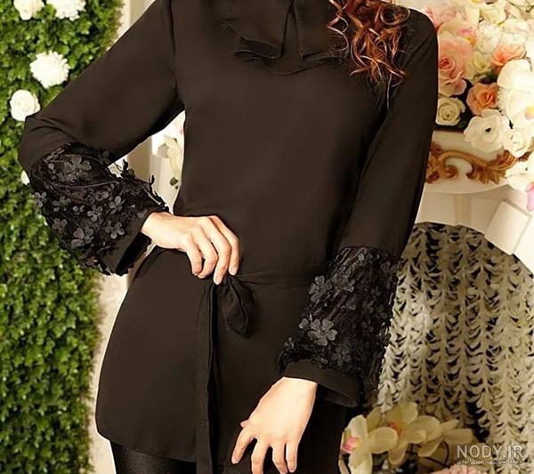 عکس شومیز مشکی