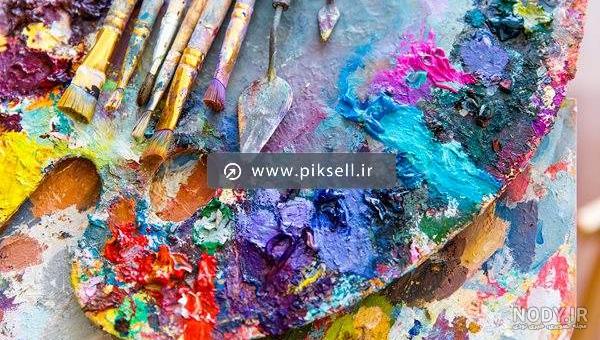 عکس پالت رنگ ها عکس پالت رنگ ها