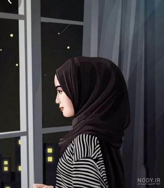 عکس پروفایل دخترونه با حجاب شیک و زیبا | پیکوپیکس عکس پروفایل دخترونه با حجاب شیک و زیبا | پیکوپیکس
