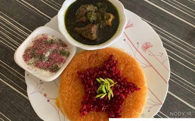 عکس چلو قرمه سبزی