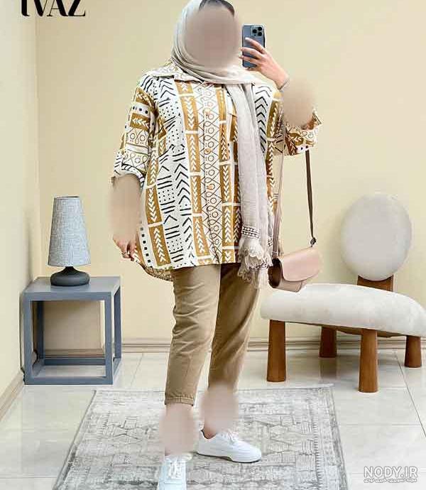 مدل مانتو کوتاه اسپرت ۱۴۰۲ زنانه و دخترانه بسیار شیک - مگسن