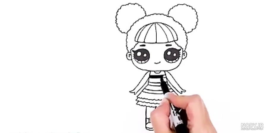نقاشی دخترانه ساده وسایل آرایشی - Kids TV