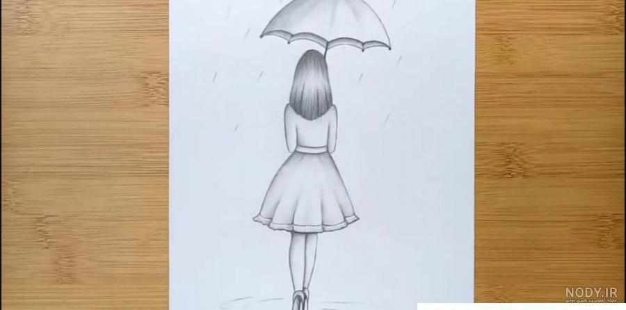 نقاشی ساده و جدید دخترانه