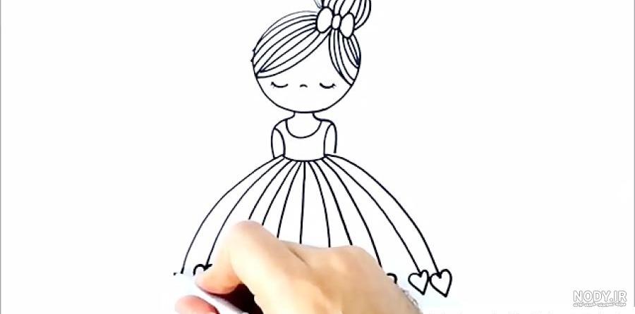 نقاشی کودکانه جدید دخترانه و پسرانه ساده و زیبا از خانه و ماشین و ...