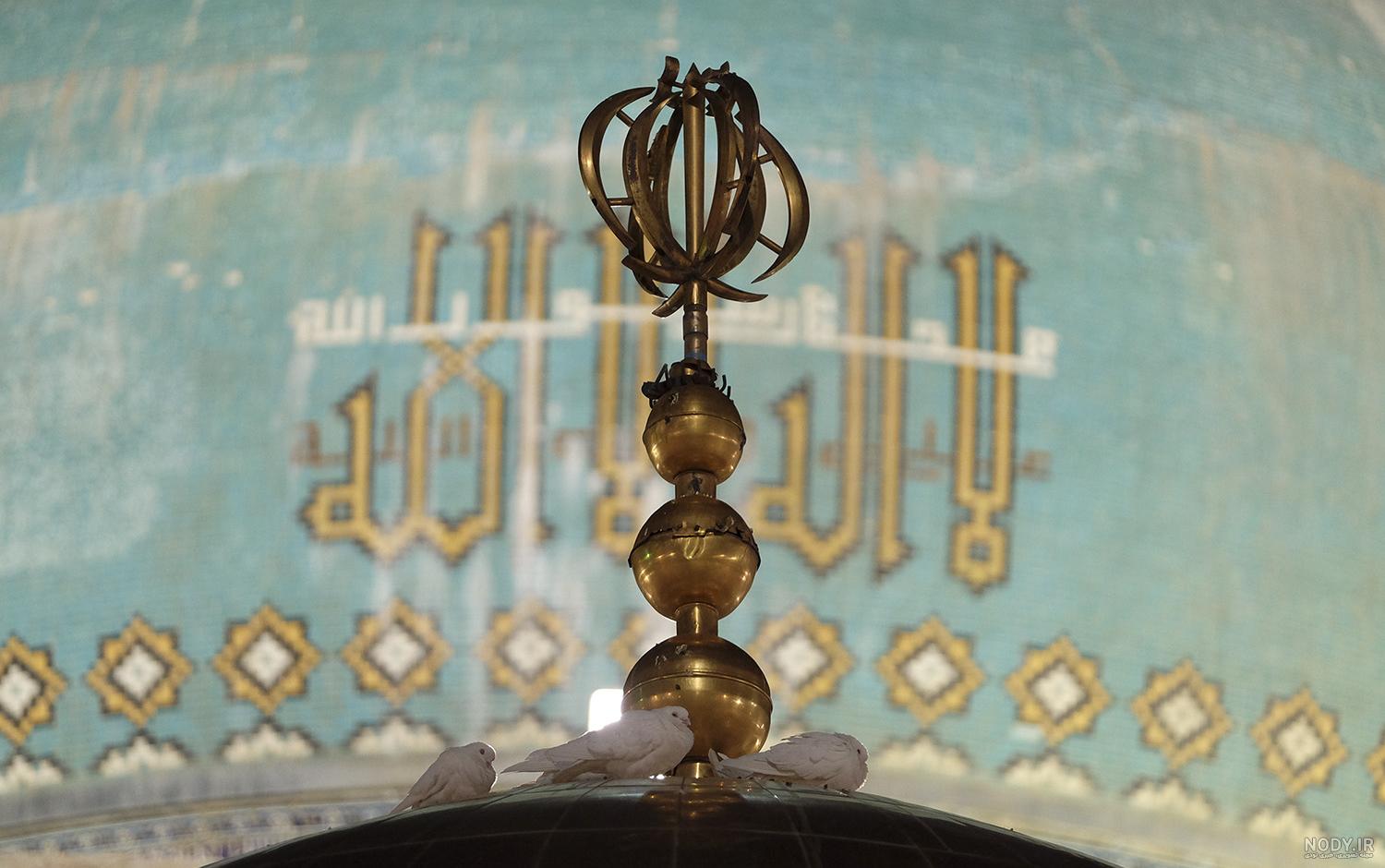 عکس خفن عکس حرم امام رضا با کبوتر برای پروفایل واتساپ