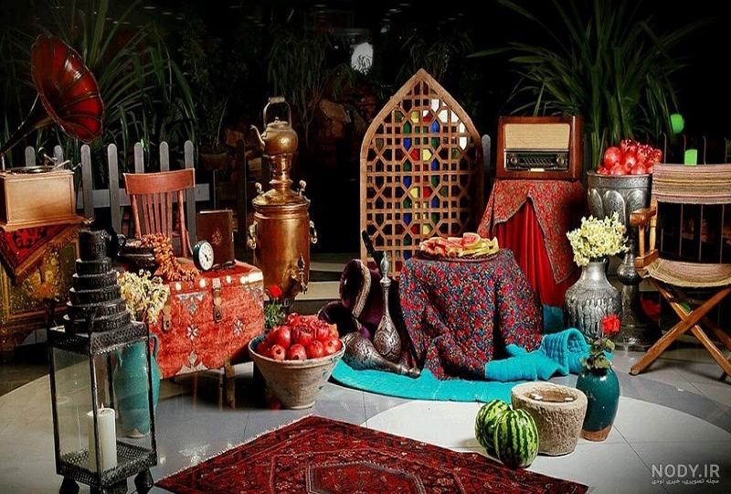 تزیین سفره شب یلدا لاکچری + ایده های عجیب و غریب و منحصر بفرد برای ...