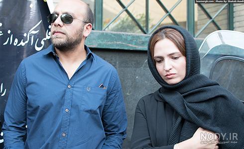 عکس عروسی گلاره عباسی و همسرش