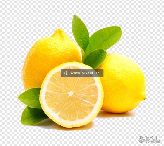 فایل دوربری شده لیموی زرد با پسوند png