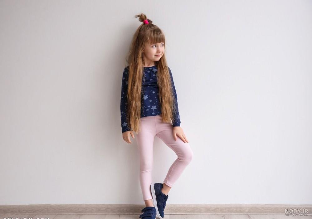 ژست عکس پاییزی دختر بچه ❤️ [ بهترین تصاویر ]