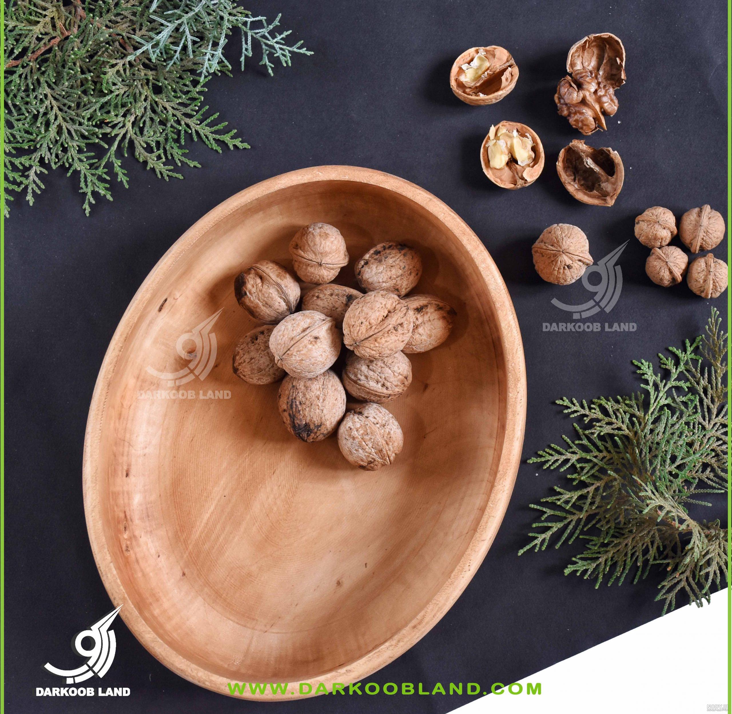 ظرف چوبی پذیرایی بیضی | دارکوب لند ظرف چوبی پذیرایی بیضی تولید شده از ...