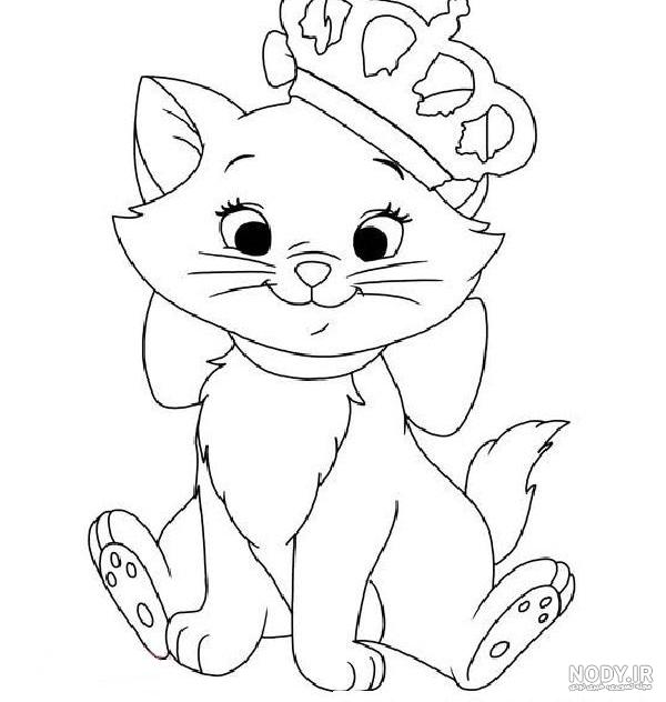 عکس نقاشی گربه رو صورت عکس نقاشی گربه رو صورت