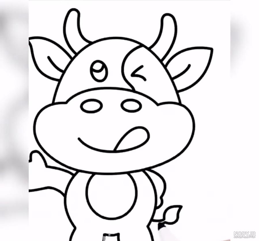 عکس چشم نقاشی ساده