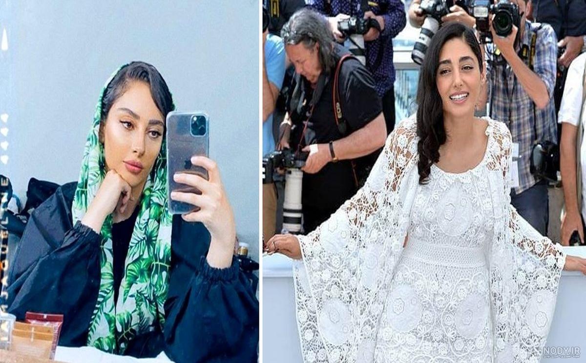 گلشیفته فراهانی و ترلان پروانه چگونه زیباترین‌ های 2020 شدند؟ - آمد خبر