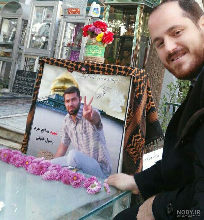 عکس همسر شهید نوید صفری
