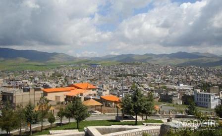 عکس هوایی شهر کامیاران عکس هوایی شهر کامیاران