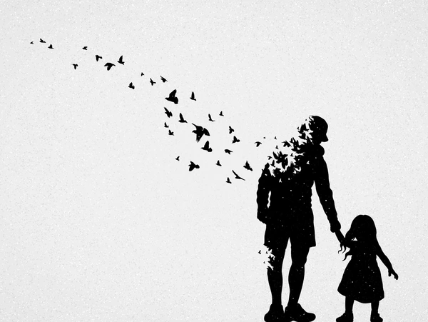 عکس های پروفایل پدر فوت شده و عکس نوشته های پدر از دست رفته