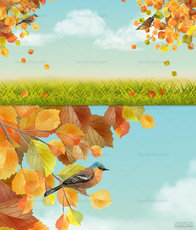 عکس پس زمینه پاییز