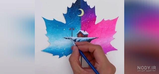 نقاشی ساده و زیبا و کیوت