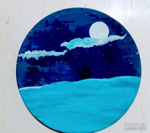 ایده نقاشی با گواش ساده