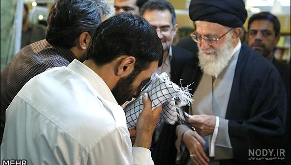 بومیلیا | عکس با کیفیت از ایت الله خامنه ای رهبر ایران با چفیه سری ...