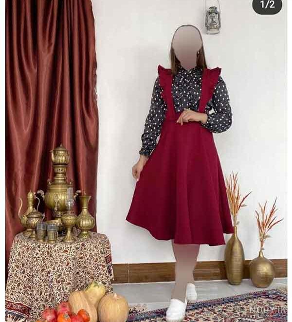 تزیین لباس یلدایی عروس تزیین لباس یلدایی عروس