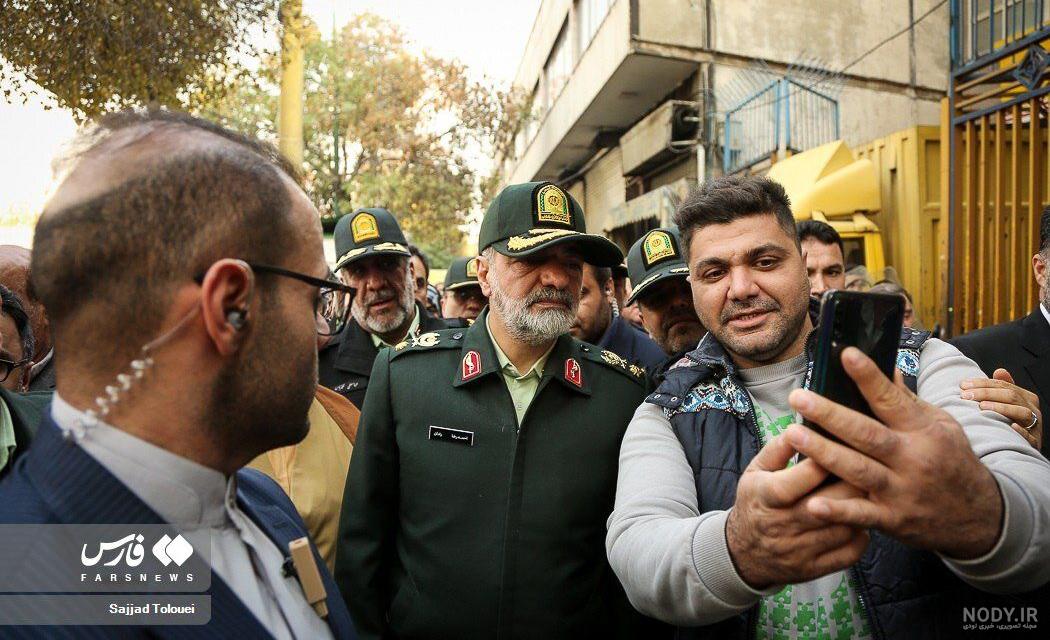 عکس جوانی سردار رادان عکس جوانی سردار رادان