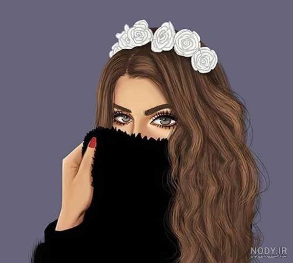 عکس دخترونه فانتزی کارتونی ❤️ [ بهترین تصاویر ]
