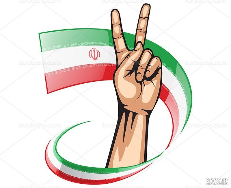 عکس پرچم ایران کنار امام خمینی ❤️ [ بهترین تصاویر ]