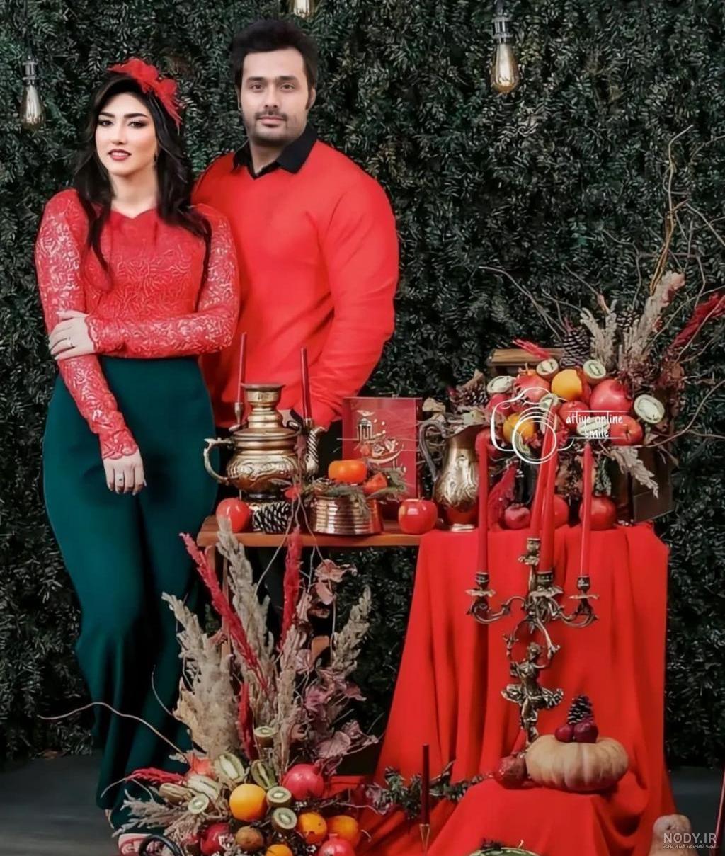 لباس شب یلدایی عروس لباس شب یلدایی عروس